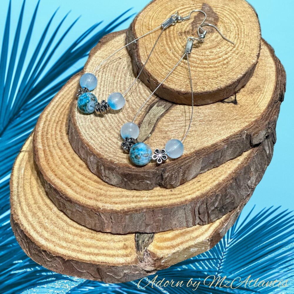Earrings - Blue Skies